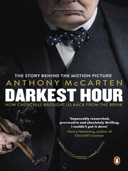 Title details for Darkest Hour by Anthony McCarten - Available